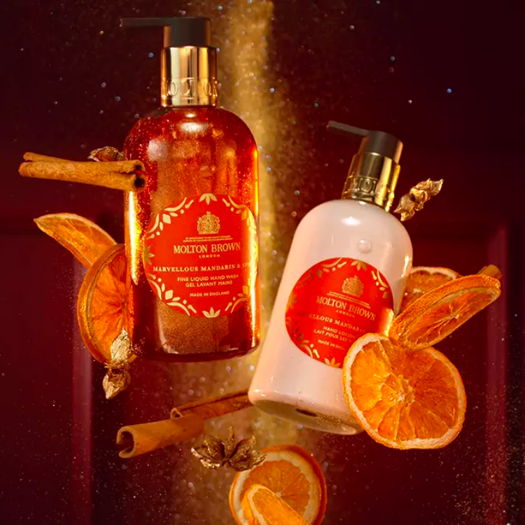 Molton Brown Marvellous Mandarin Spice Hand Care Collection